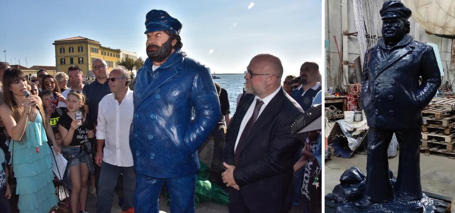 Bud Spencer La Statua Rifiutata Da Livorno Vuole Adottarla Napoli