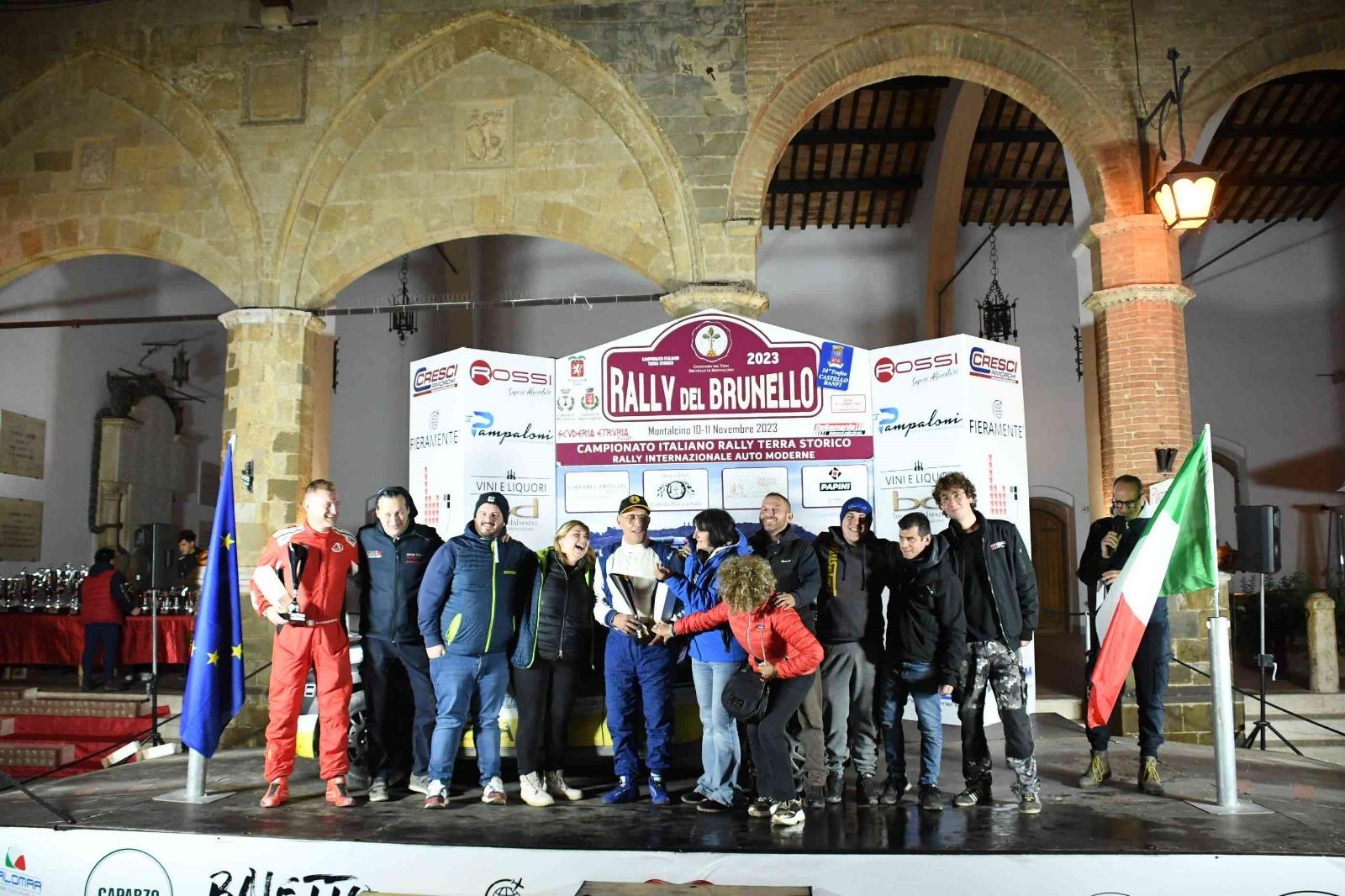 Terzo Posto Per La Squadra Corse Al Rally Del Brunello