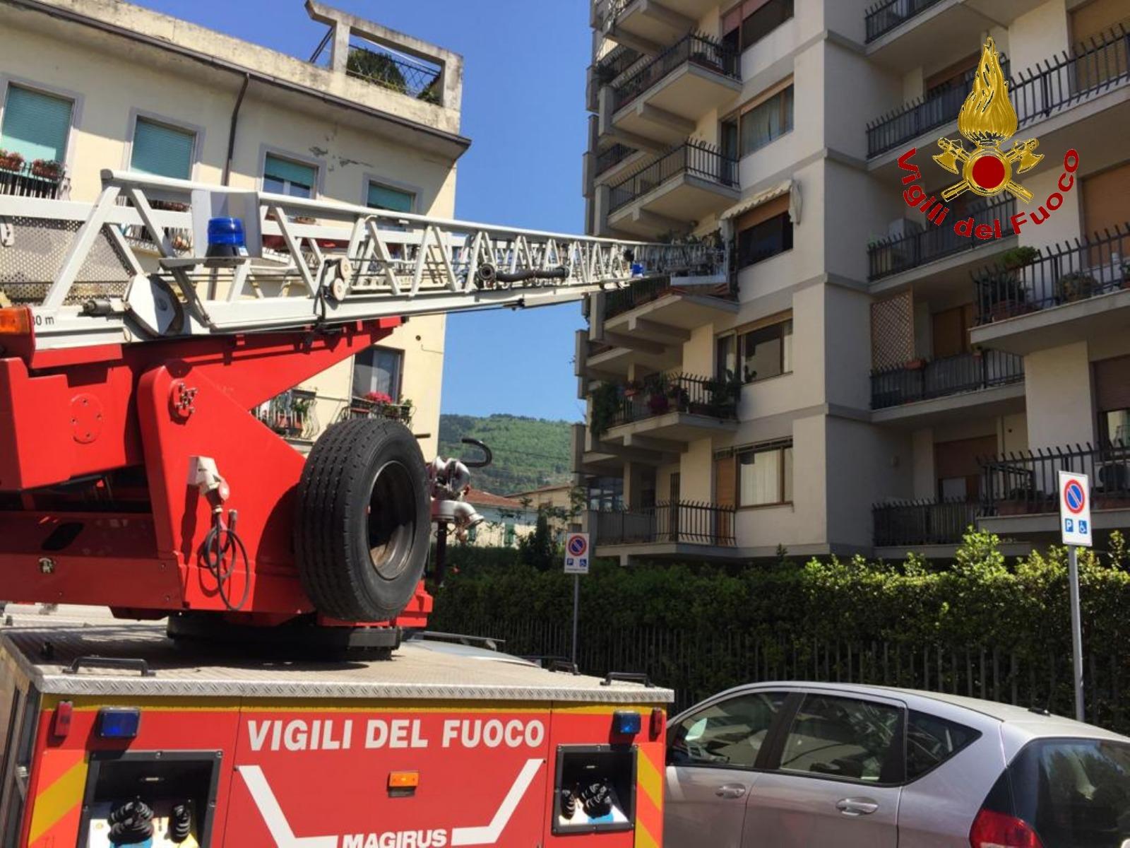 Incendio In Cucina Arrivano I Vigili Del Fuoco