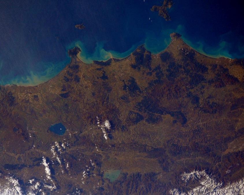 Toscana E Umbria In Un Click Dallo Spazio Ecco La Foto Dell Astronauta