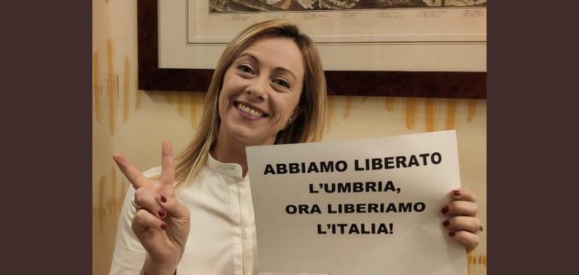 Meloni Fratelli D Italia E Lega Insieme Al