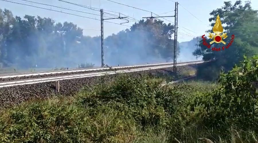 Incendio Orvieto Ripresa La Circolazione Dei Treni