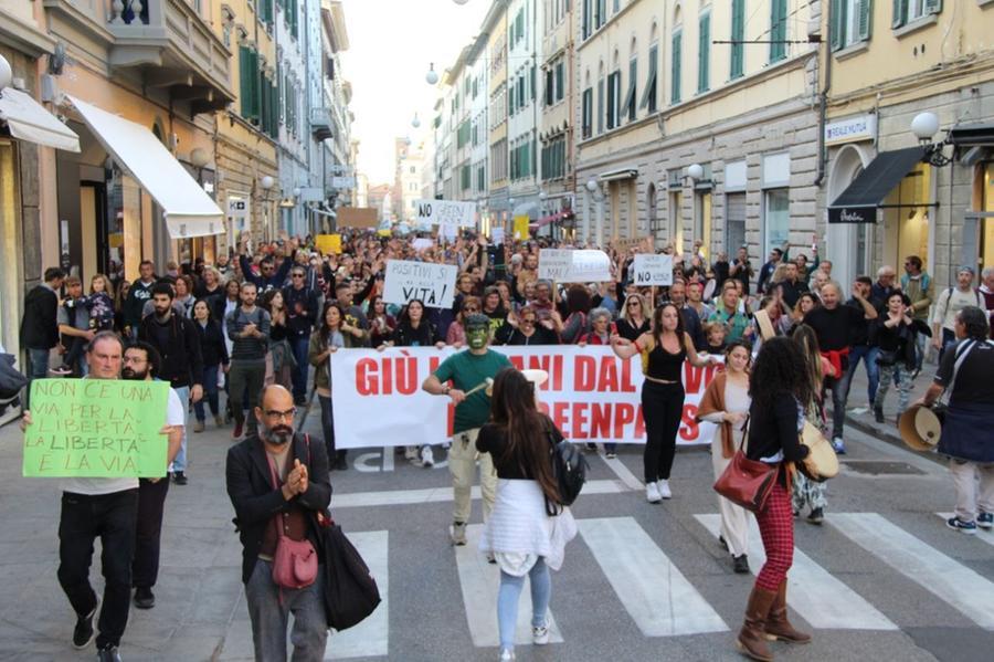 No Green Pass Toscana Un Altro Sabato Di Manifestazioni