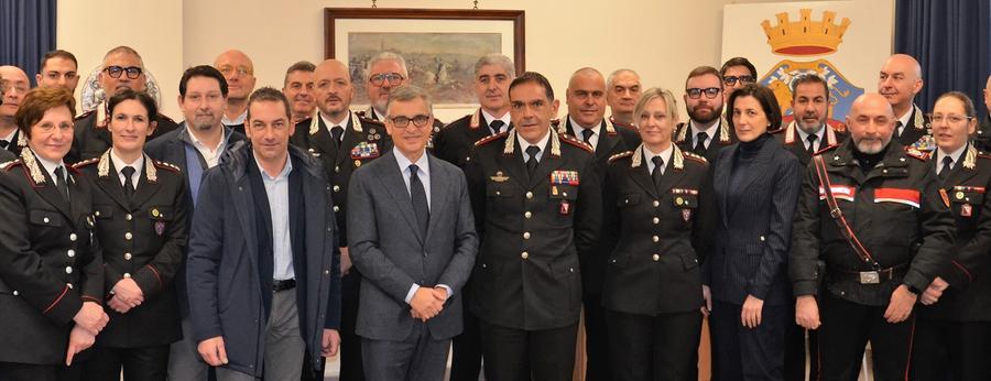 Il Procuratore Roberto Rossi In Visita Al Comando Provinciale