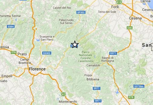 Terremoto Sciame Sismico In Provincia Di Firenze Gradi Richter La