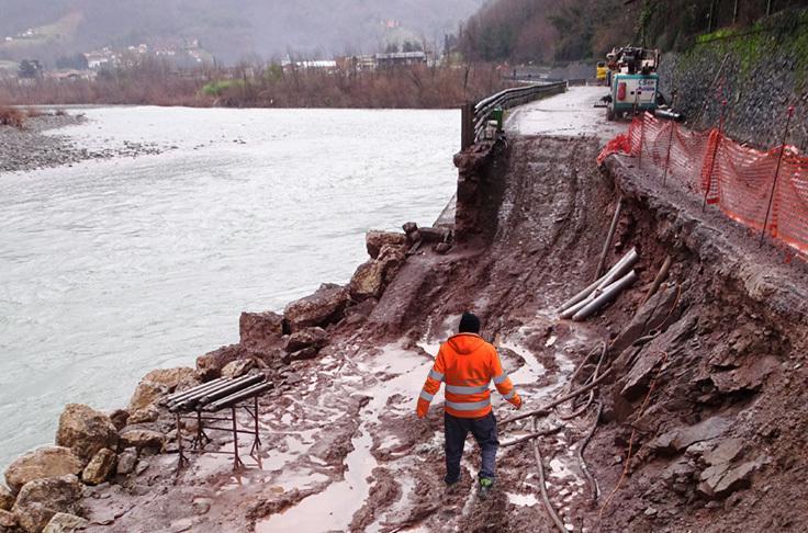 Frane e dissesto idrogeologico Non è soltanto colpa del maltempo