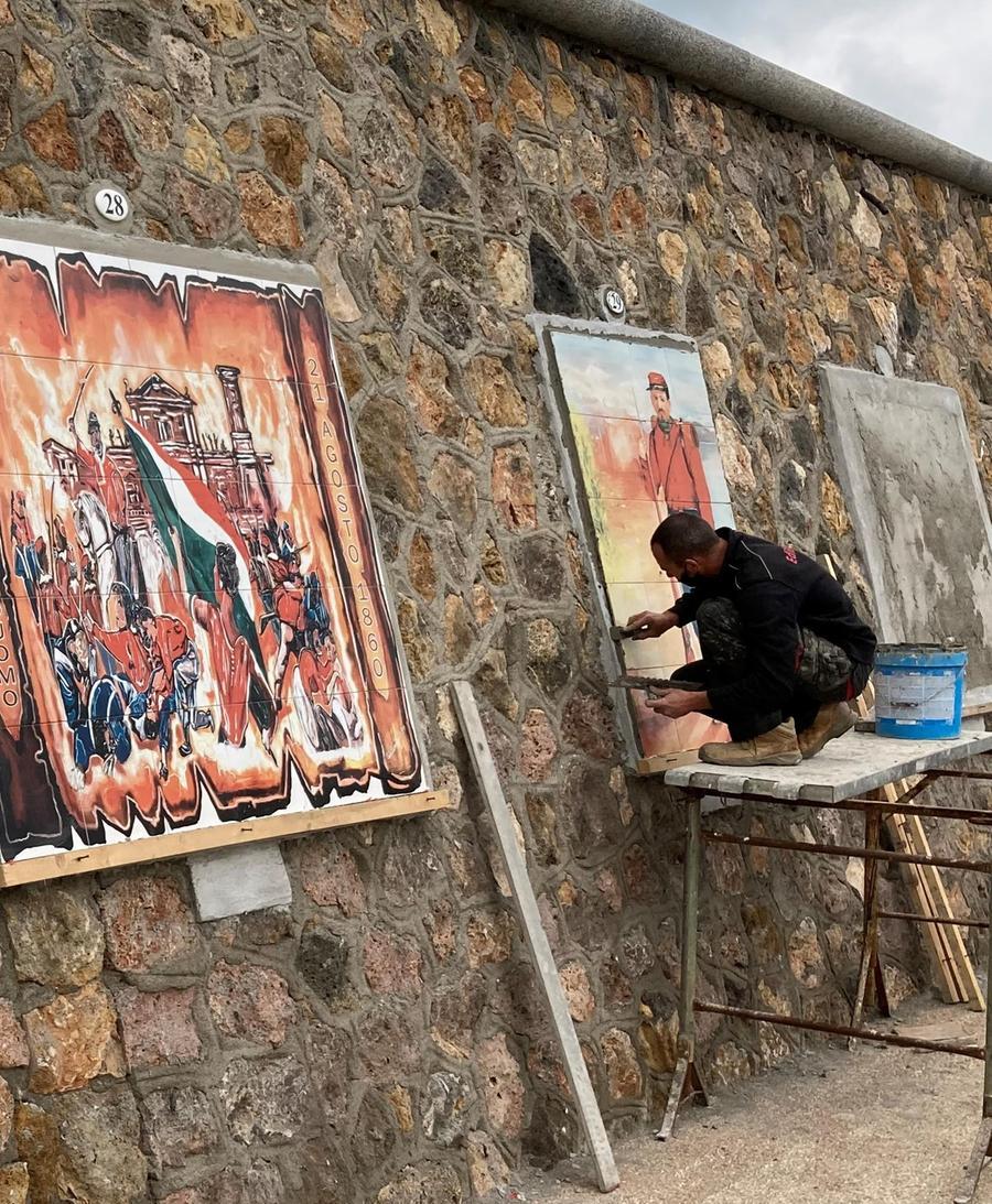 Garibaldi In Quaranta Murales La Storia DellEroe Dei Due Mondi