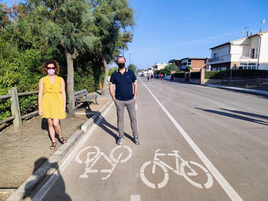 Ciclovia Tirrenica Un Altro Passo Terminato Un Tratto In Viale Italia