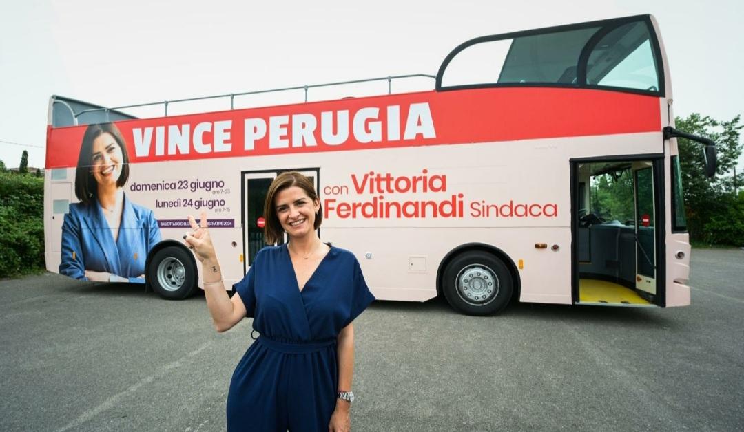 Perugia Chiusura Della Campagna Elettorale Di Vittoria Ferdinandi