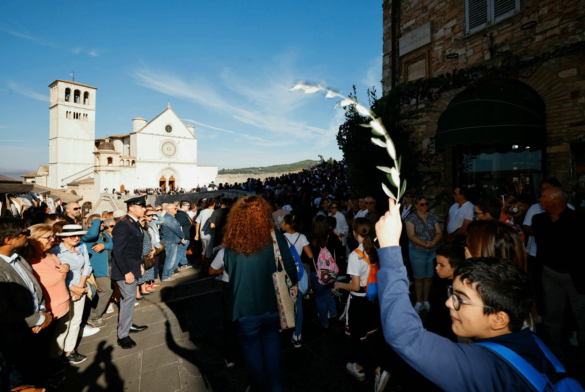 San Francesco, La Festa Di Assisi E Dell’Italia. Il Messaggio Del Papa