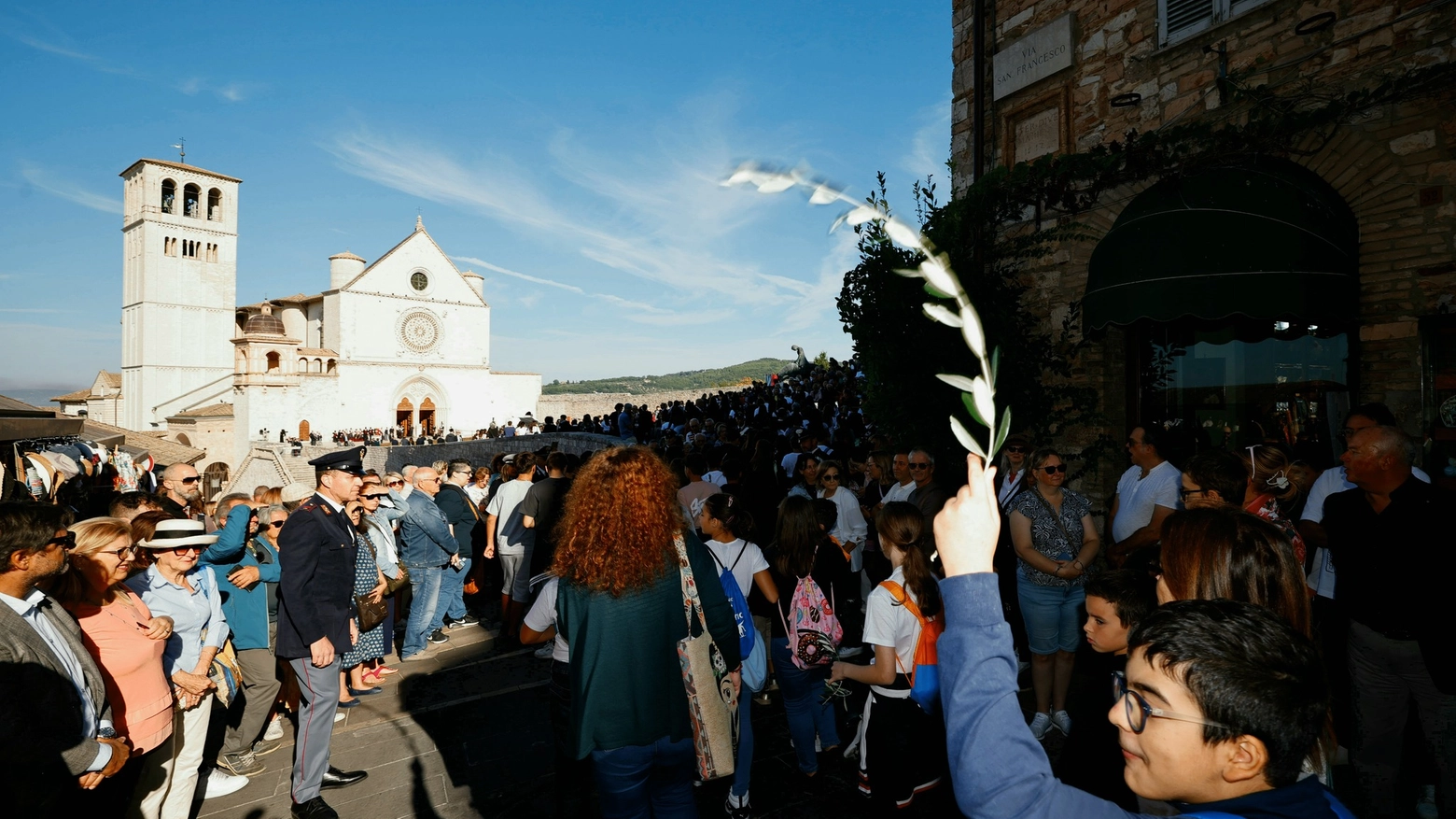 La festa di Assisi (Fonte: pagina Fb San Francesco d'Assisi)
