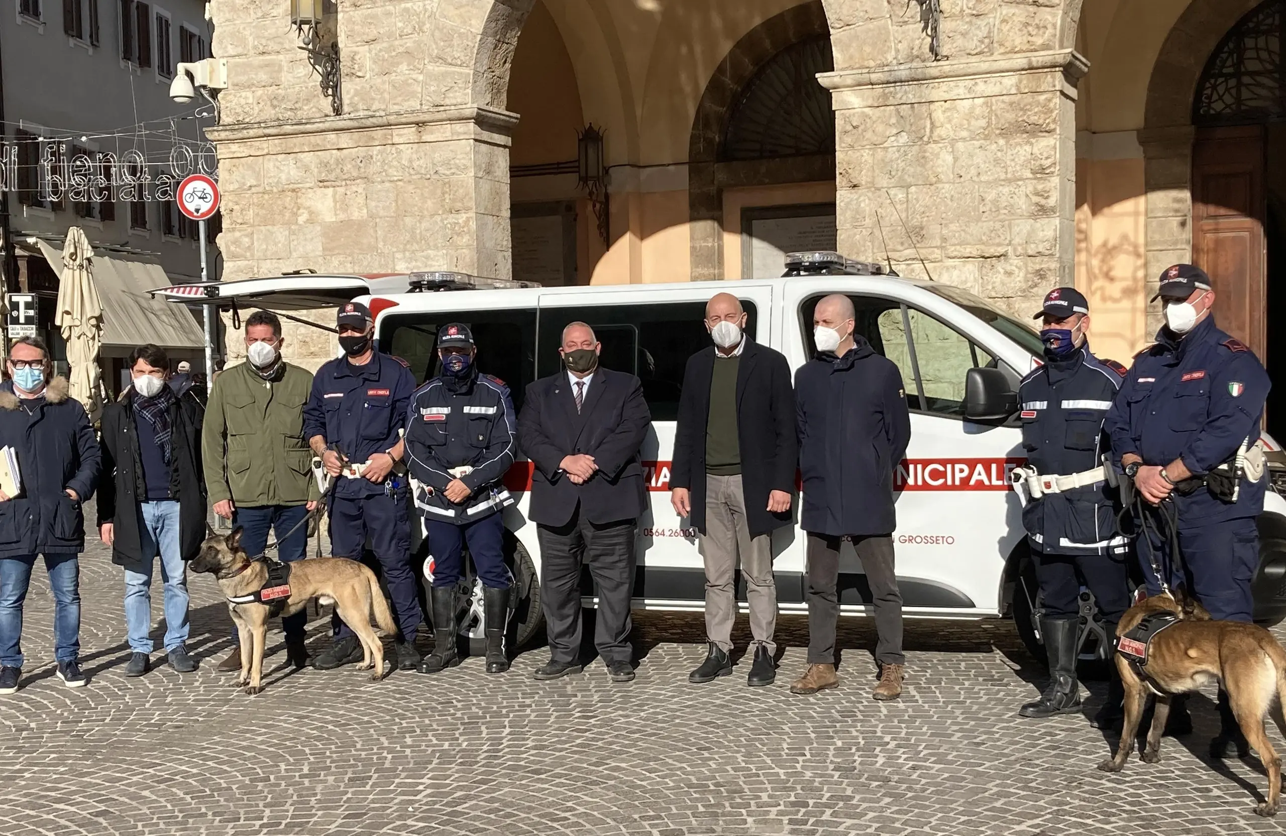 Polizia municipale Veicolo antidroga