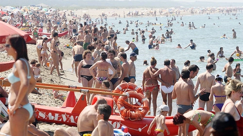 Uno scorcio delle Spiagge Bianche a Vada