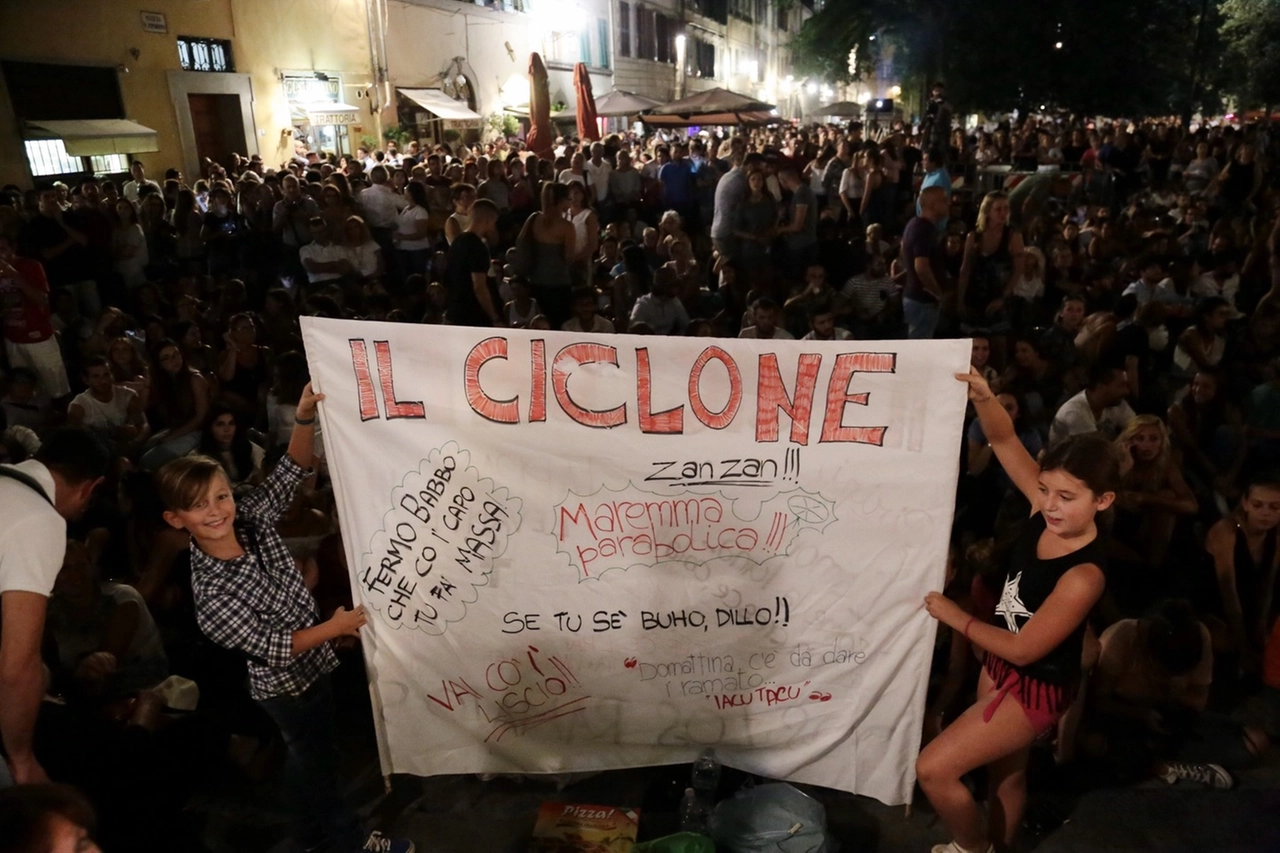 Il Ciclone 20 anni dopo. Grande festa in piazza Santo Spirito