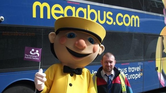 La mascotte di Megabus