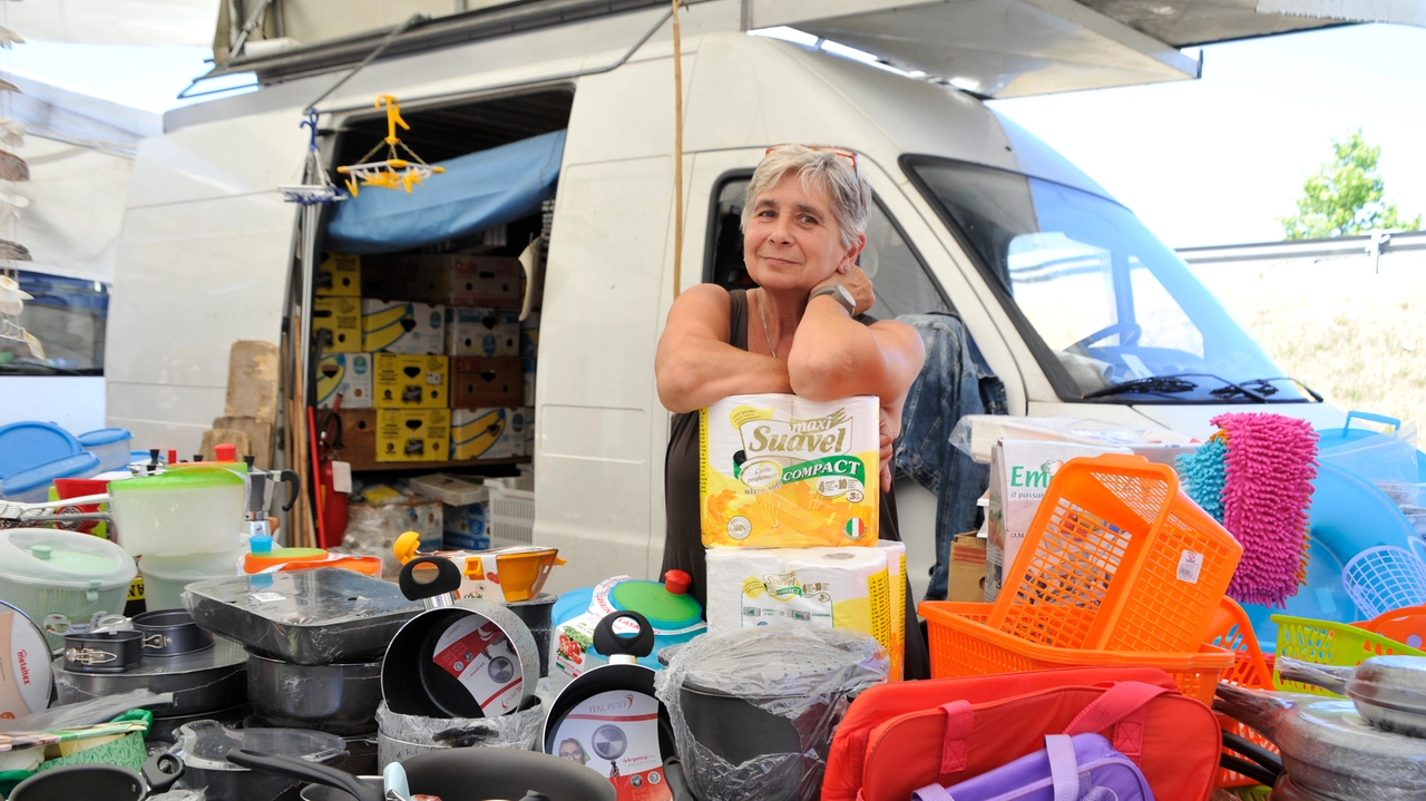 Ambulanti del mercato di Lucca