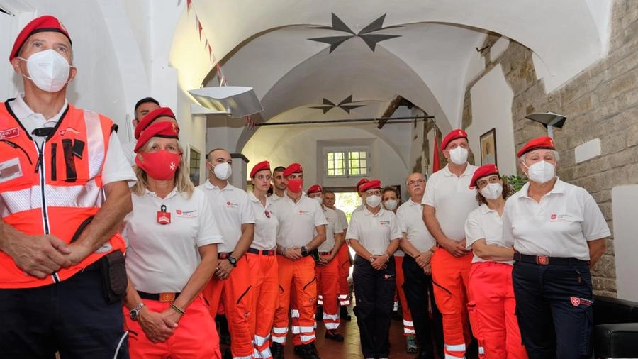 I volontari del Cisom al Circolino di Legnaia 