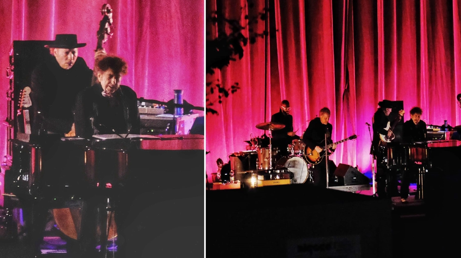 Bob Dylan a Lucca (Foto Paolo Pacini - Esclusiva La Nazione)