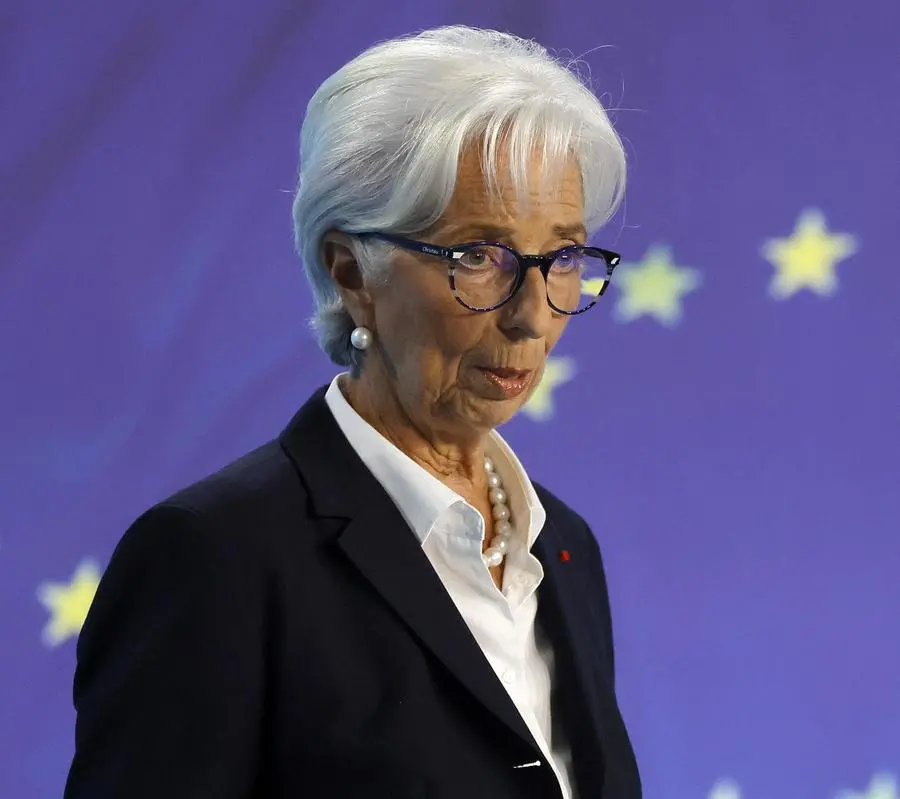 Christine Lagarde, la presidente della Bce, ospite dell’Osservatorio Giovani-Editori