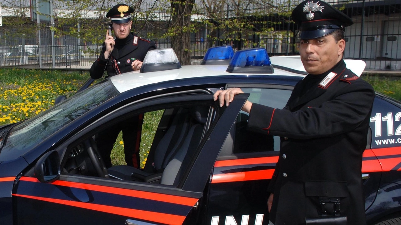 I carabinieri subito in azione