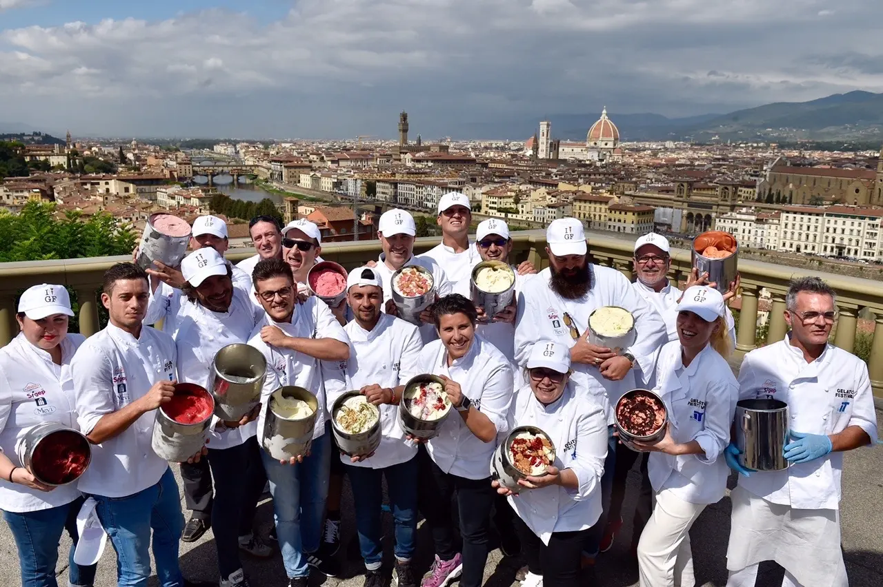 "Gelato Festival" a piazzale Michelangelo