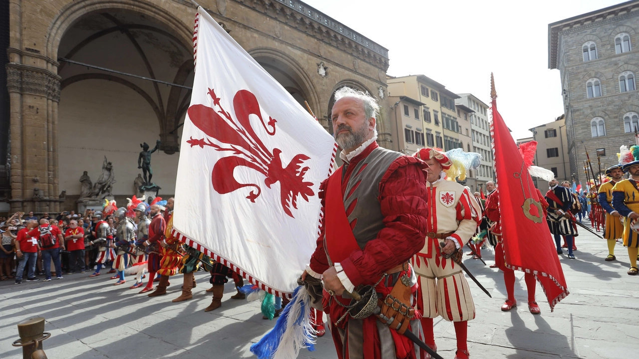 Il corteo storico (New Press Photo)