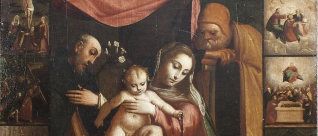 La 'Madonna del Rosario' ritorna nell'antica chiesa di Monterosso