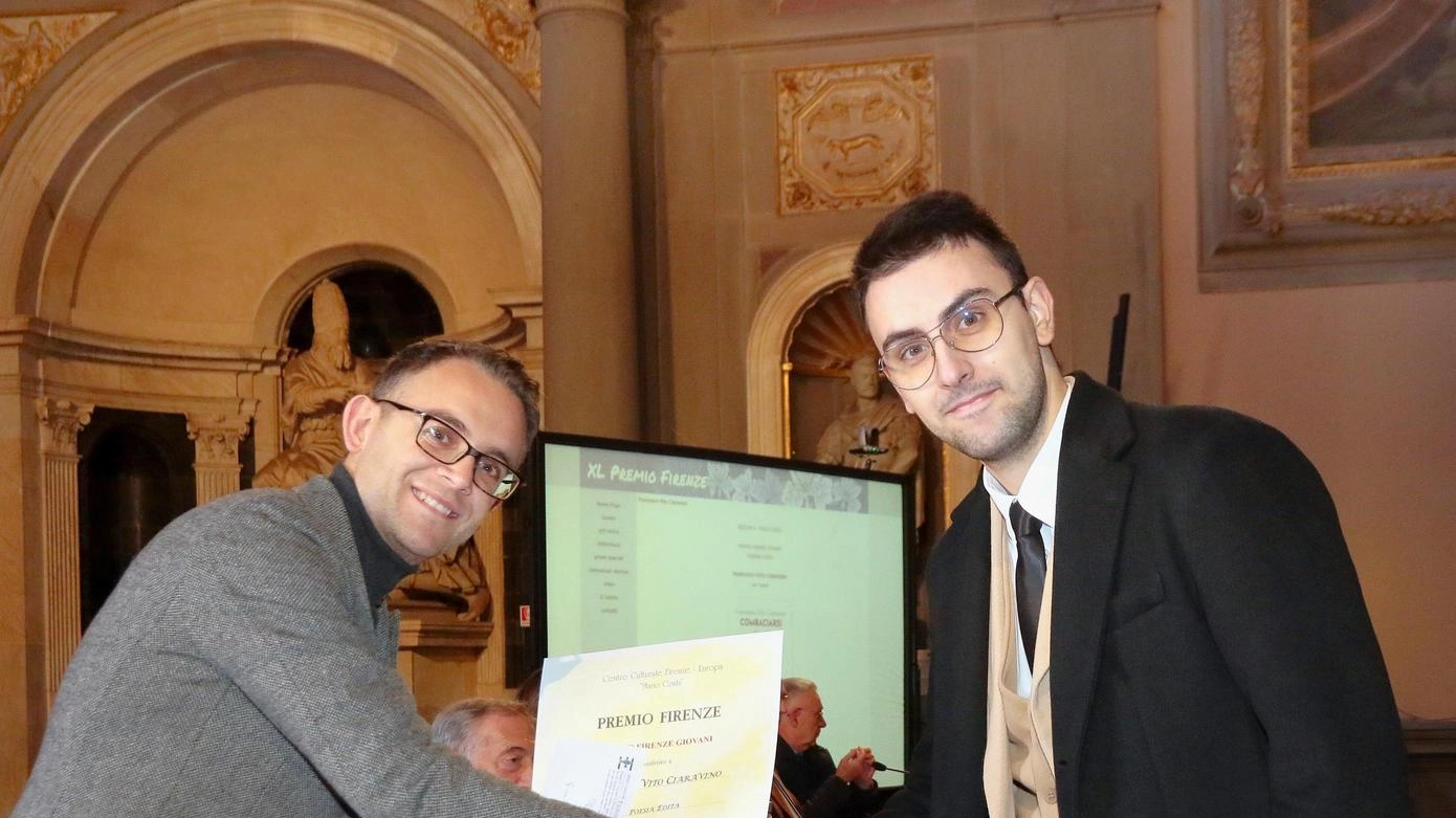 Premio Firenze Giovani. L’ex liceale Ciaravino nella sala dei Cinquecento