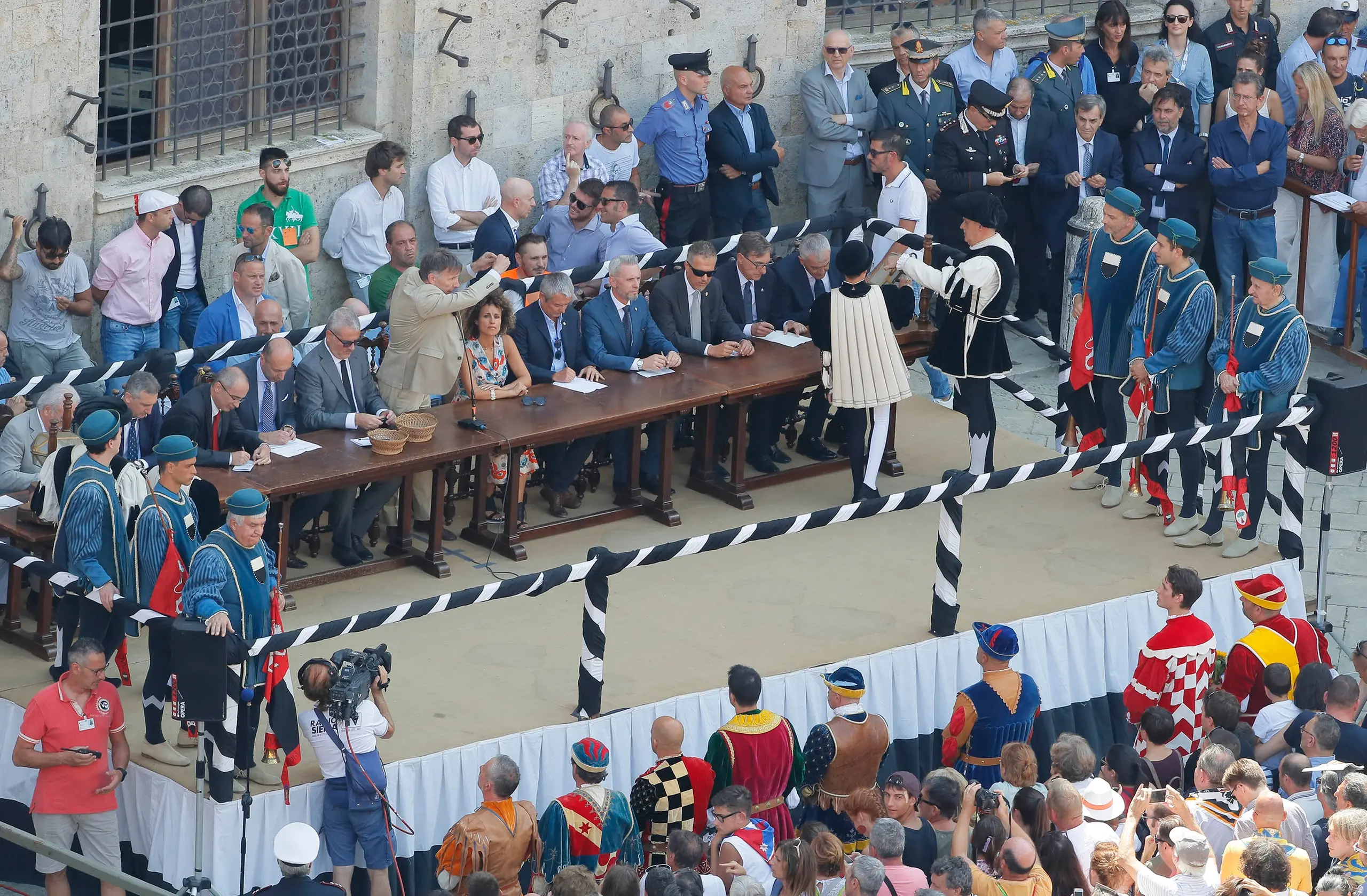 Palio, decise le accoppiate