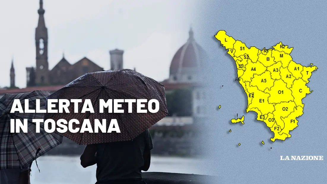 Allerta Meteo In Toscana, Rischio Di Forti Temporali