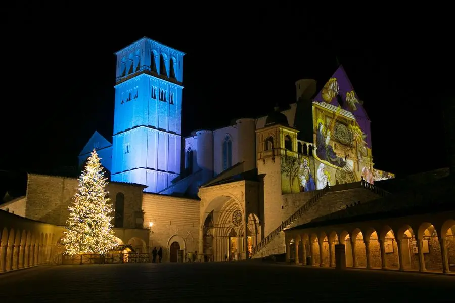 Natale, ad Assisi è il momento di albero e presepe. Al centro i cambiamenti climatici