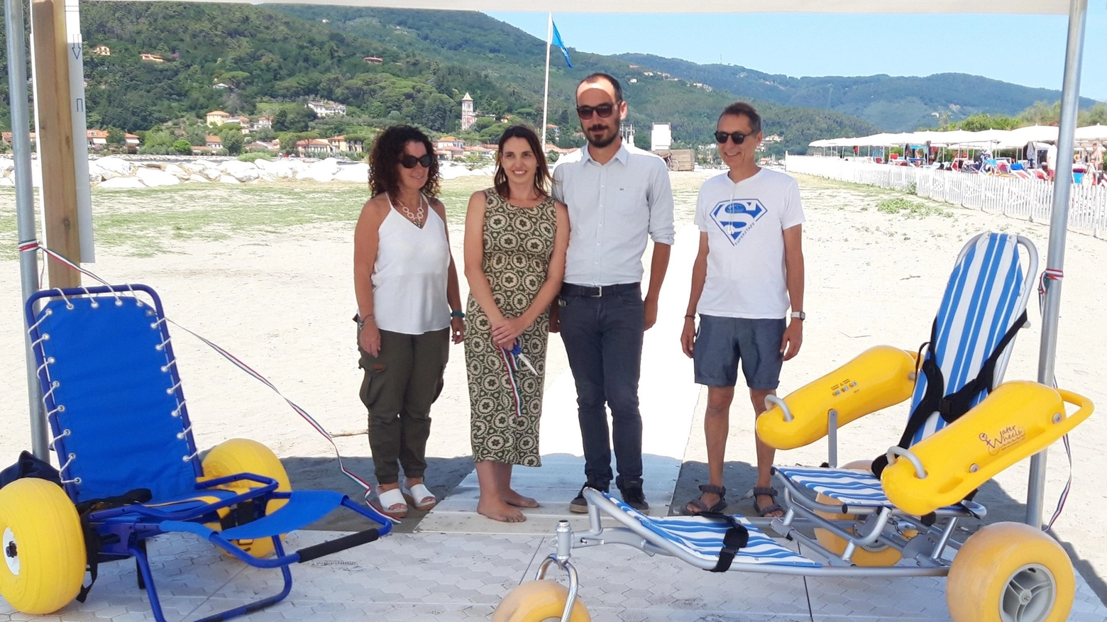 La spiaggia libera diventa accessibile a tutti