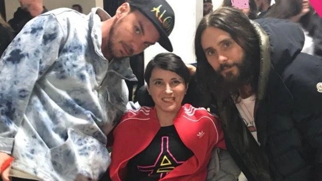 Super Simo con i Thirty Seconds to Mars all’Unipol Arena a Casalecchio di Reno