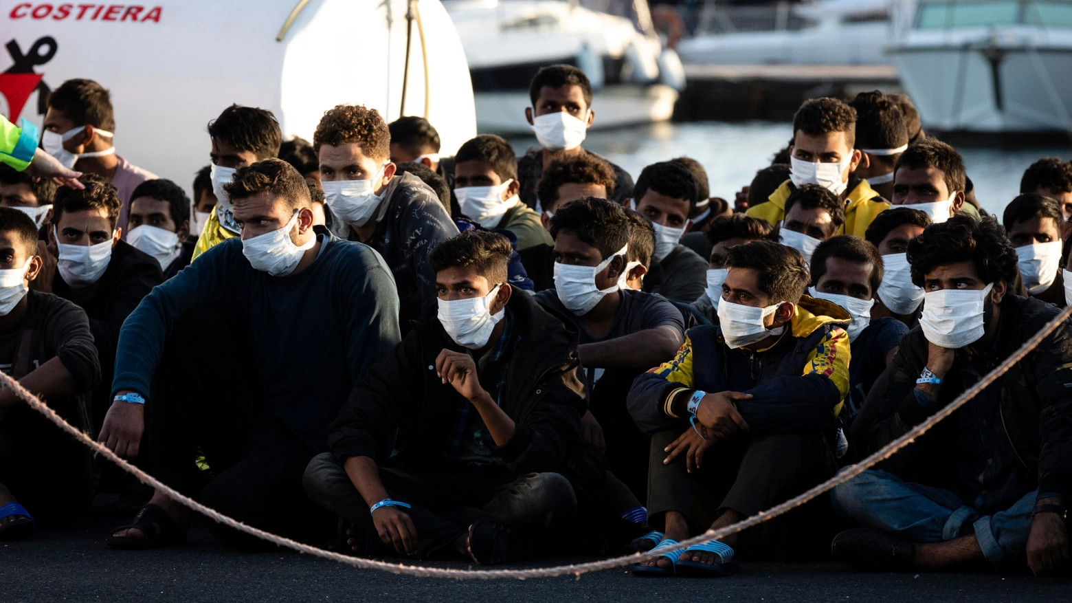 Migranti sulle coste siciliane