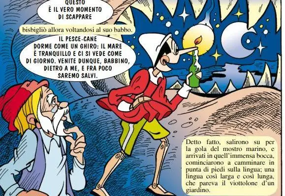 Libro Le Avventure di Pinocchio a Fumetti