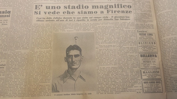 L'articolo della "Nazione" del 5 agosto 1955