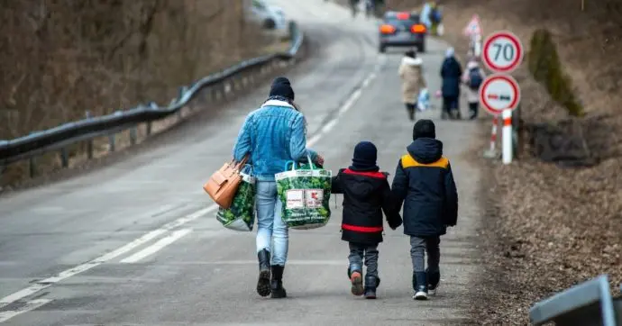 Guerra, fuga di donne e bambini: già 500 i profughi arrivati, solo 40 uomini