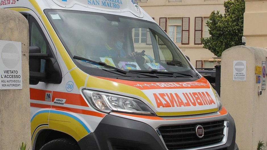 Un’ambulanza a Careggi