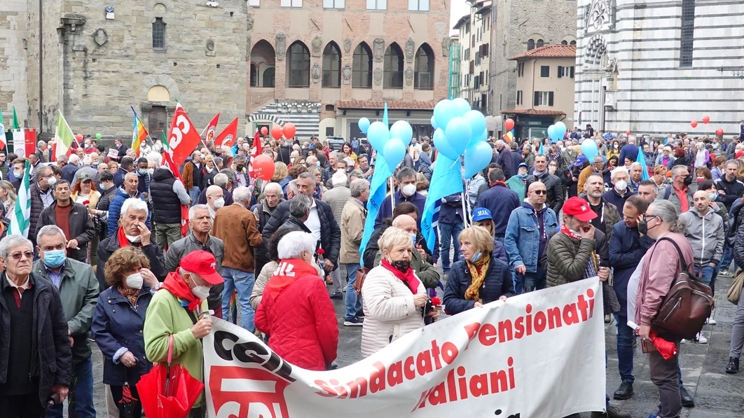 Una manifestazione del Primo Maggio