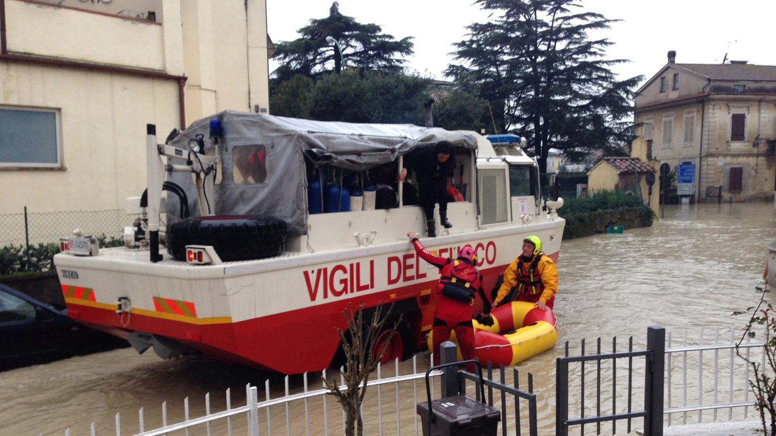 Alluvione a Ponsacco (Archivio)