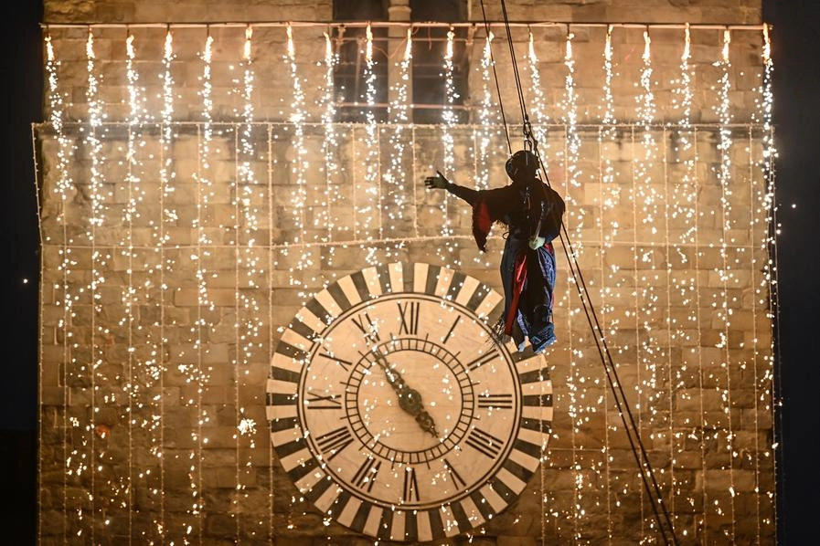 La Befana a Pistoia (Acerboni / FotoCastellani)