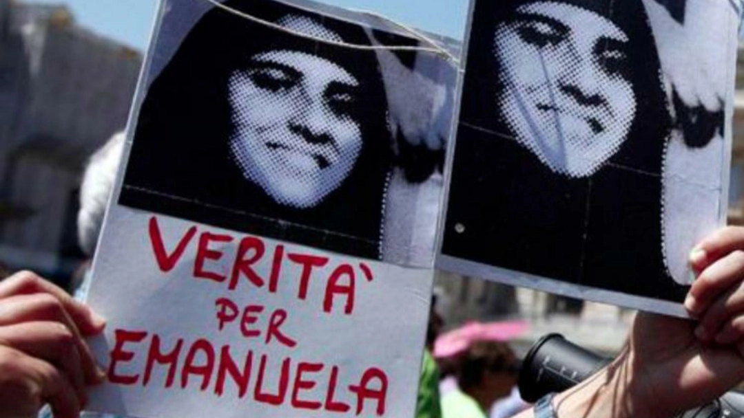 Una manifestazione per Emanuela Orlandi (foto Adnkronos)