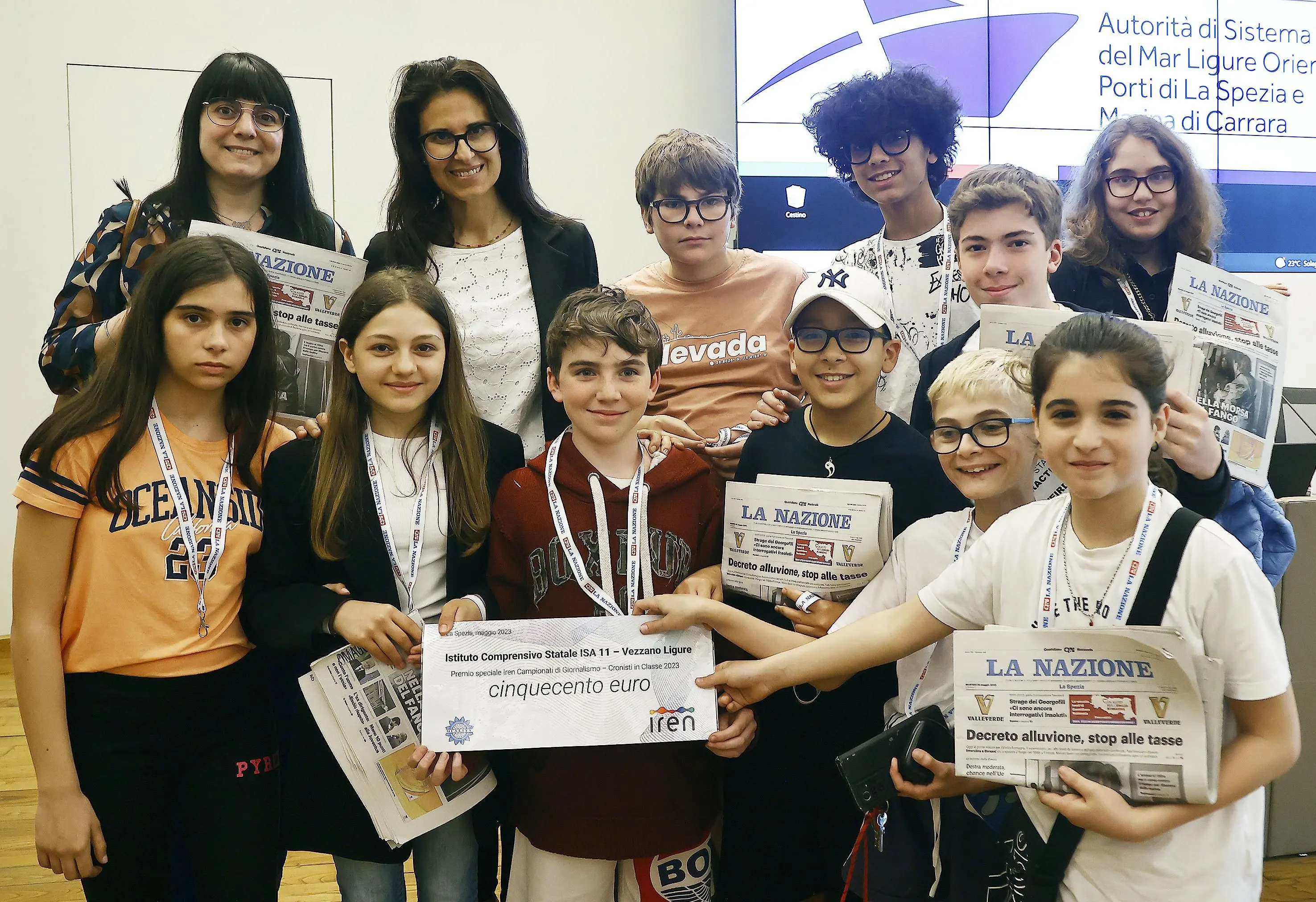 Cronisti in classe Scolaresche premiate per scelta dei temi e