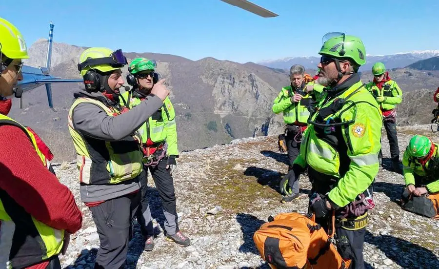 Soccorso alpino, tra esercitazione e realtà