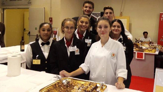 L’ISIS Leopoldo II di Lorena a Fiera Didacta per presentare la torta Chocomondo