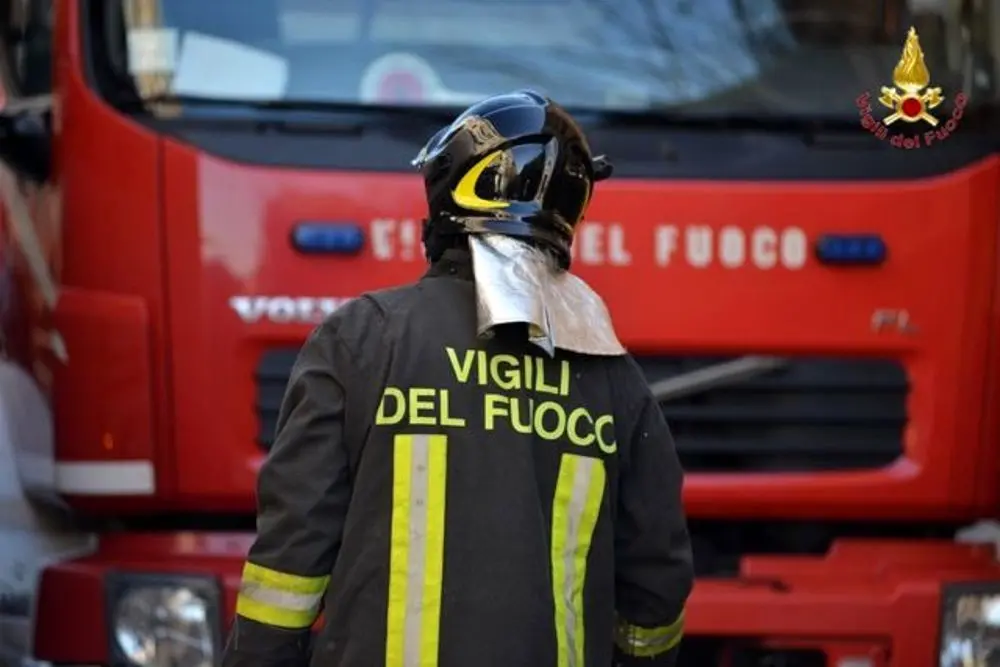 Incendio nello stabilimento Colussi