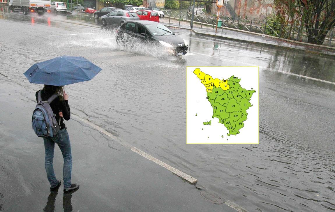 Allerta Meteo In Toscana Per Il Rischio Pioggia