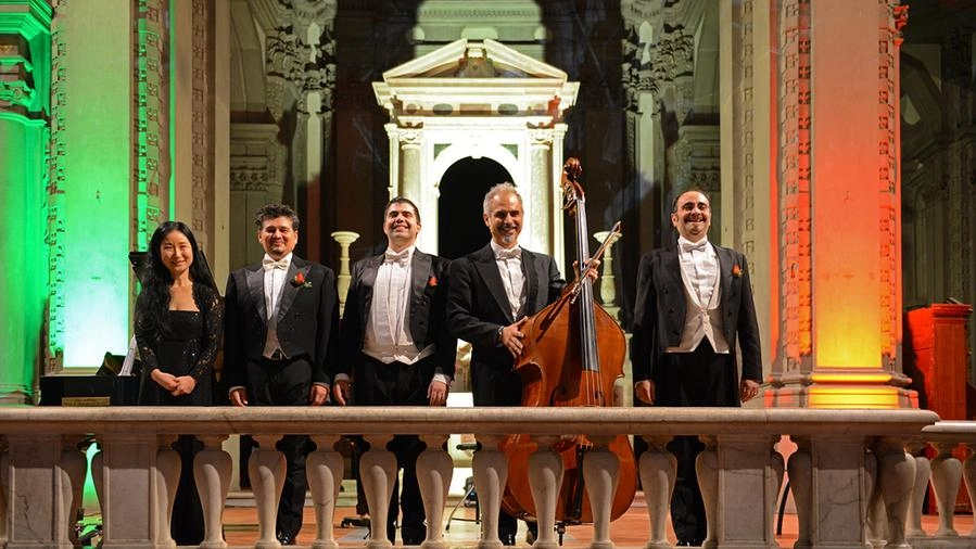 I protagonisti del concerto (foto Roberto Petti)