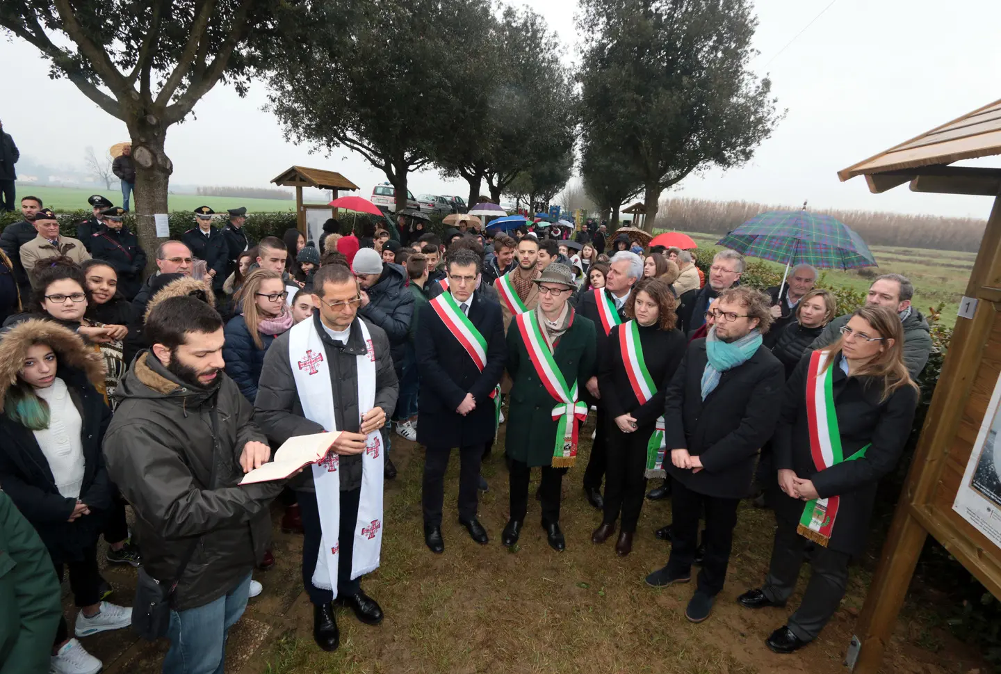 Eccidio del Padule, inaugurato il Giardino della meditazione