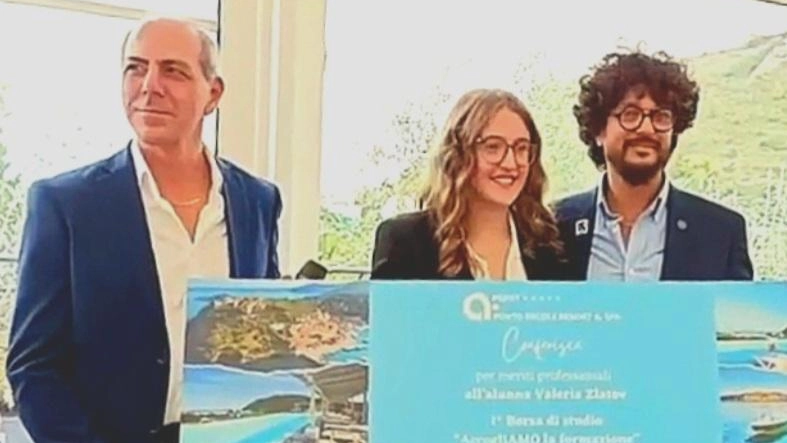 Studentessa dell’alberghiero premiata con  una borsa di studio